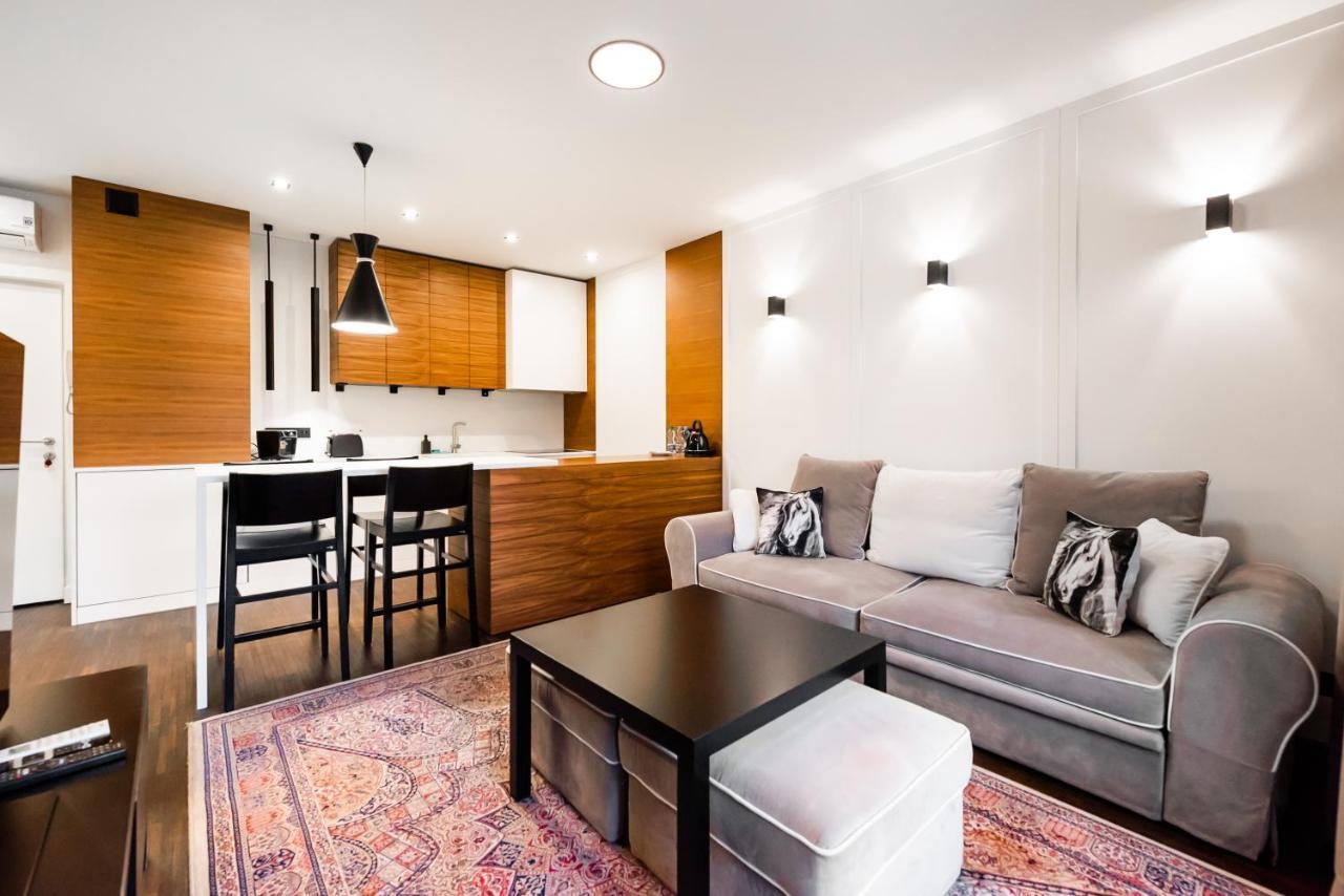 Wola Luxury Wooden Apartment Warschau Exterior foto